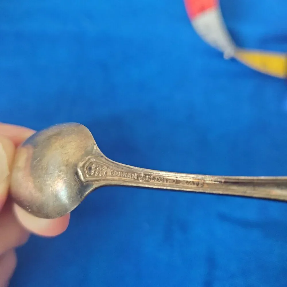 Antique Palace Hotel Gorham Silver Plate Spoon Elegant Vintage Souvenir Flatware